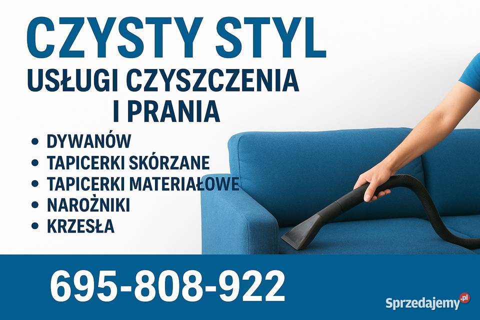 Pranie tapicerek meblowych Pranie dywanów z Rzeszów