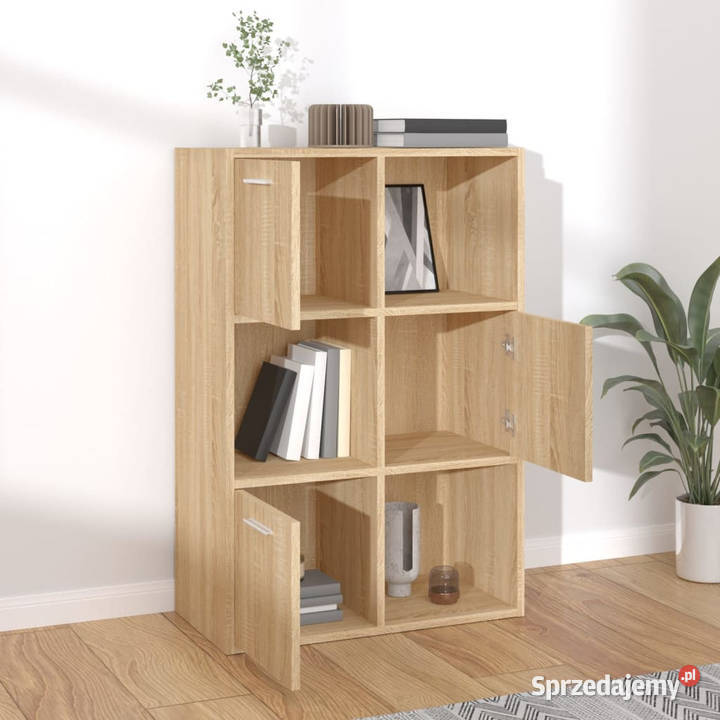 Szafka dąb sonoma 60x295x90 materiał Regały Warszawa