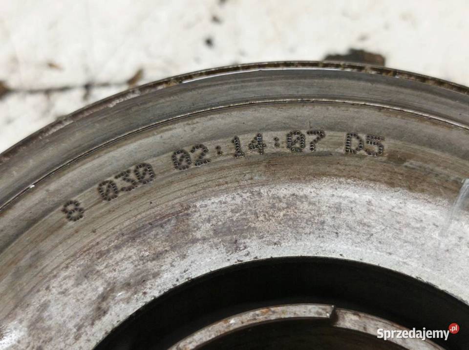 KOŁO PASOWE 7619245 20 D B47 Bmw Seria 3 VI 2011 Rok produkcji 2018