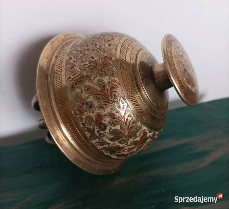 Stary mosiężny dzwonek orientalny Dzierżoniów sprzedam
