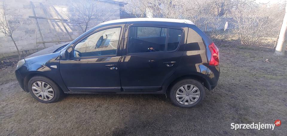Dacia Sandero 14MPI 2010 129 Ostrożna sprzedam