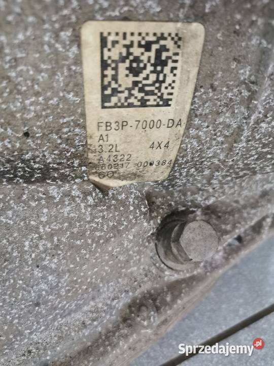 Skrzynia biegów Ford Ranger 32 FB3P7000DA zachodniopomorskie Złocieniec sprzedam