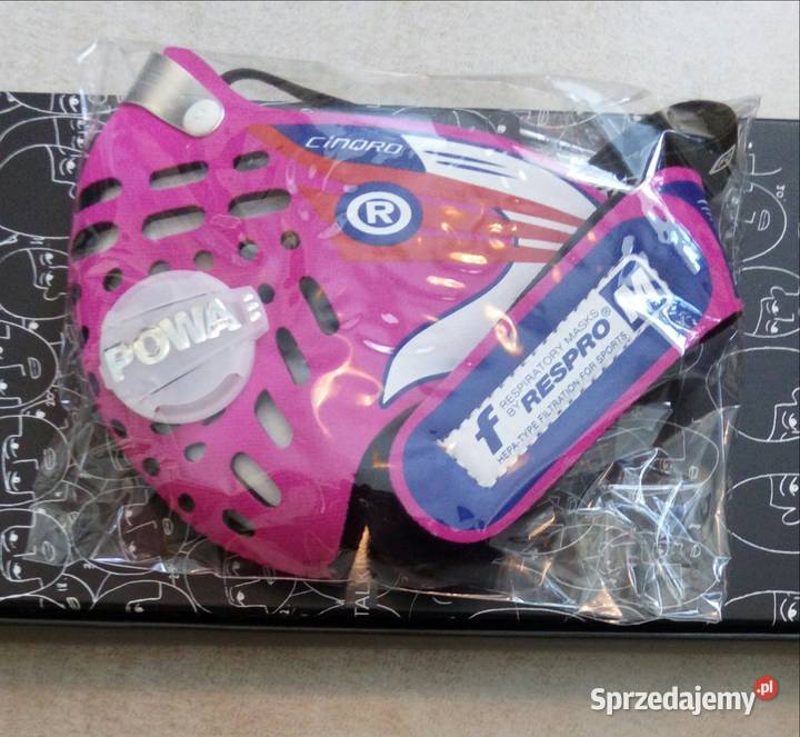 Maseczka antysmogowa Respro Cinqro Nowa małopolskie