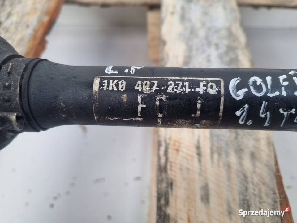 PÓŁOŚ Vw Golf V 14 TSI PRZEDNIA LEWA półośka osobowe