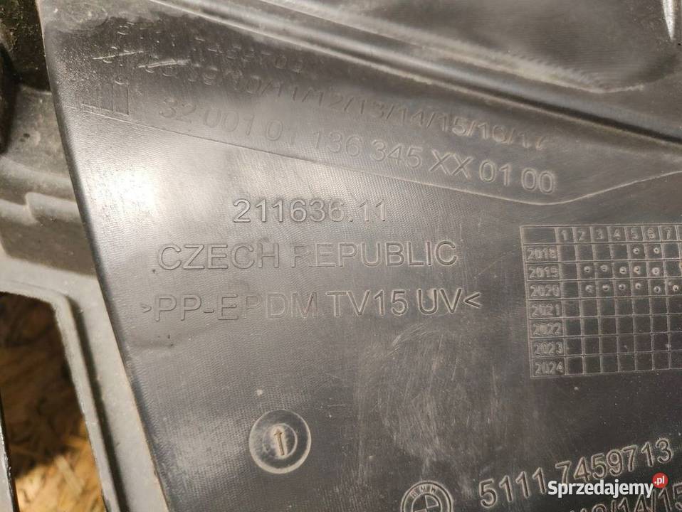 Ślizg Mocowanie Zderzaka Lewy Przód BMW 1 F40 wielkopolskie Pleszew sprzedam