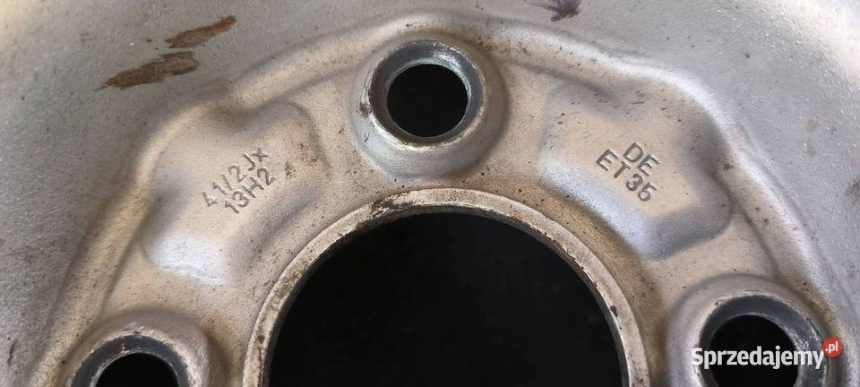 FELGA STALOWA 13 VOLKSWAGEN POLO III 6N Lipno
