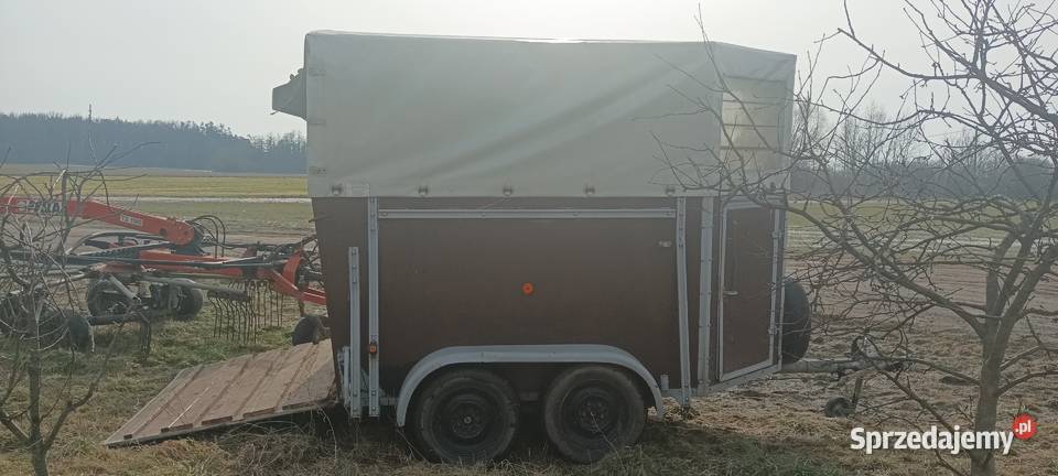 Przyczepka do przewozu koni 2 mazowieckie Drobin sprzedam