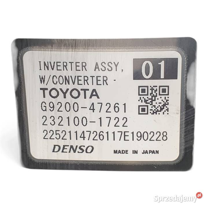 FALOWNIK INWERTER KONWERTER Toyota Prius IV 18 Chełm