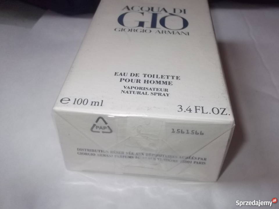 Perfumy Giorgio Armani Acqua di Gio meskie 100ml Lublin