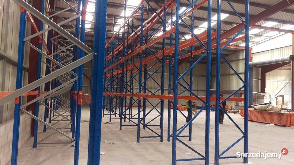 REGAŁY Magazynowe paletowe PRZEMYSŁOWE stow H420 Konin sprzedam