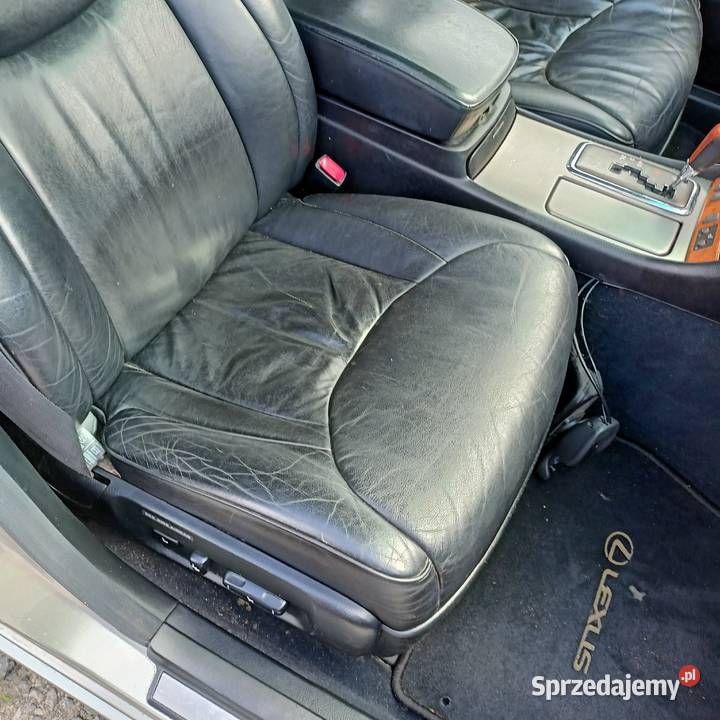 Lexus Ls 430 kanapa fotele LR20 czarne