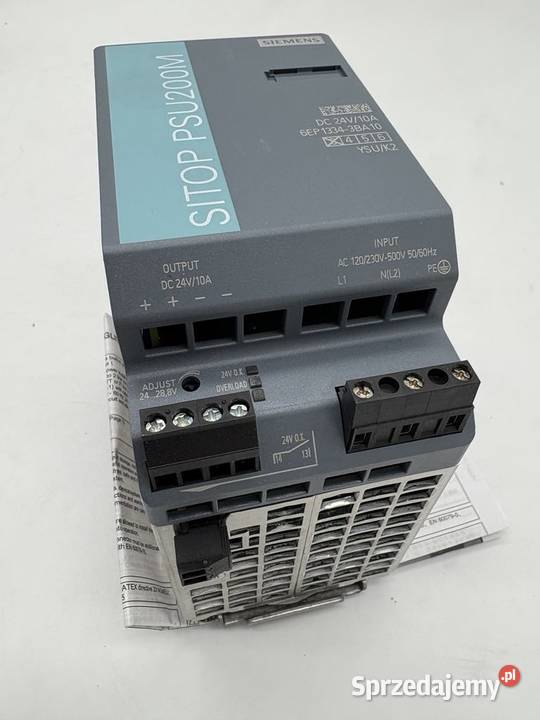 Siemens 6EP13343BA10 Zasilacz impulsowy mazowieckie Warszawa sprzedam