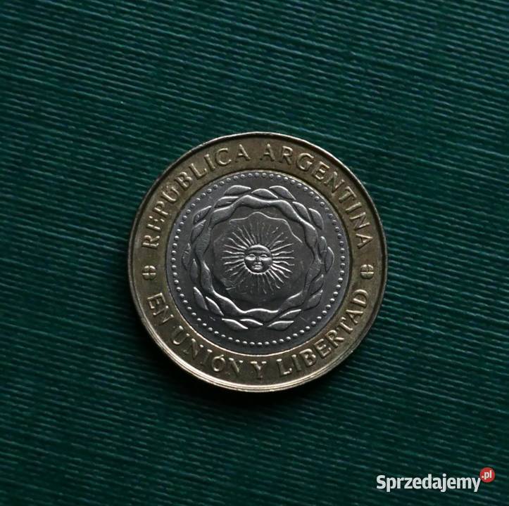 ARGENTYNA 2 peso 2011r śląskie Gliwice