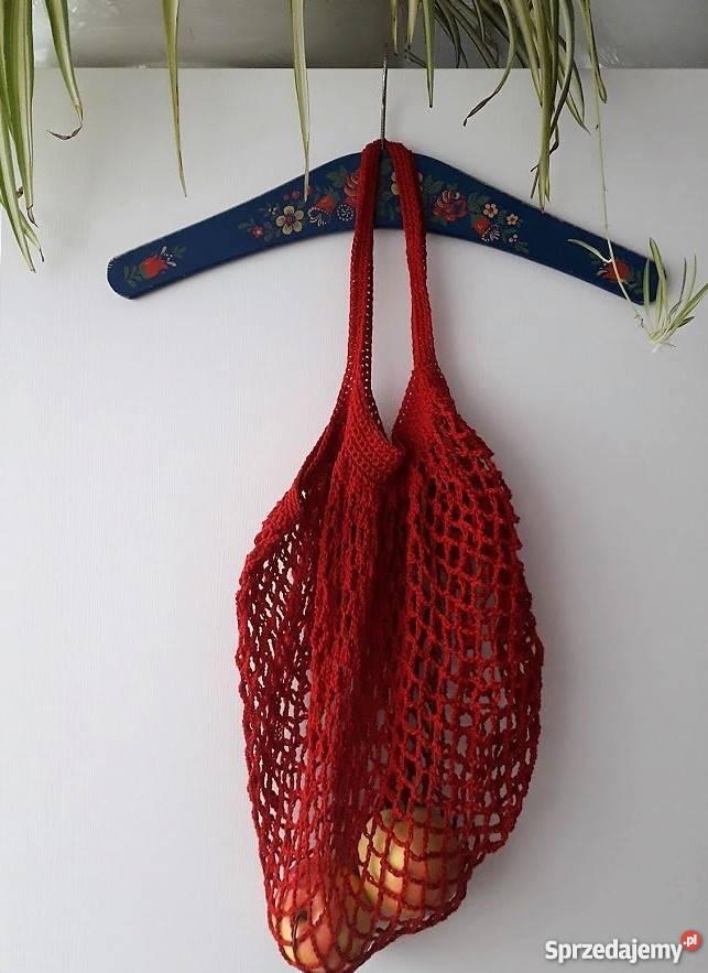 Siatka na zakupy paryżanka Rękodzieło Lubin