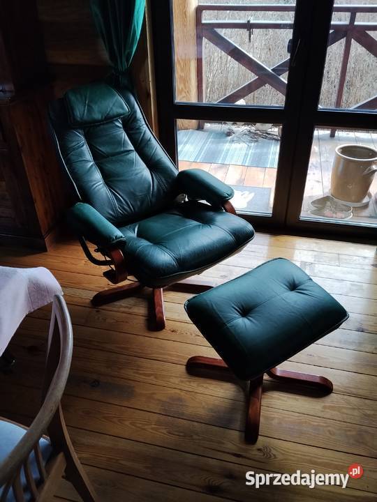 Fotel rozkładany z podnóżkiem lubuskie Zielona Góra