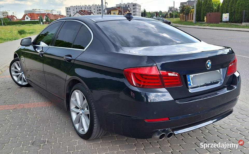 Bmw F10 2011 20D 184 Alu 19 Skóry zadbana 100 światła przeciwmgielne Seria 5 Przasnysz sprzedam