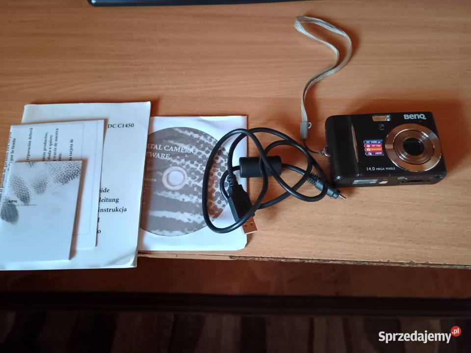 Aparat fotograficzny BENQ DC C1450 Brójce