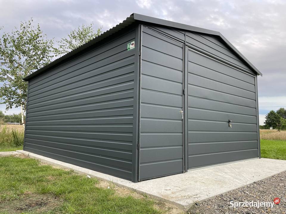 Garaż blaszany 4x5 Wzmocniony PROFILAMI Wrocław