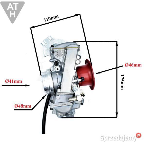 TUNINGOWY GAŹNIK MOTOCROSS FCR 41MM 300650CCM Motoryzacja Mrągowo