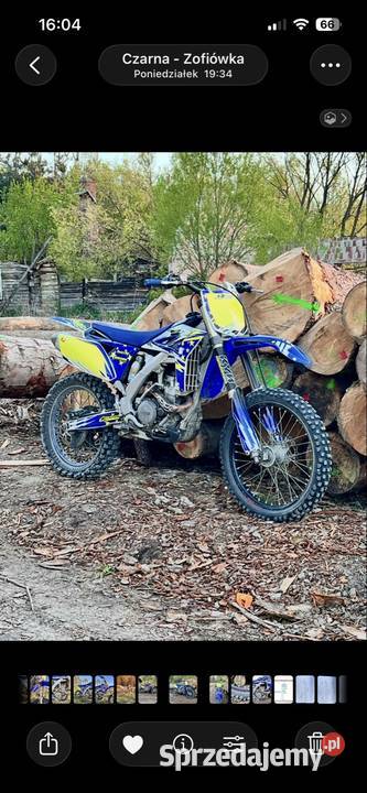 Yamaha YZ250F nieuszkodzony Medynia Głogowska sprzedam