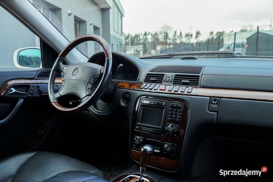 MERCEDES W220 S600L V12 Nowy Japonia przebieg 66 świętokrzyskie