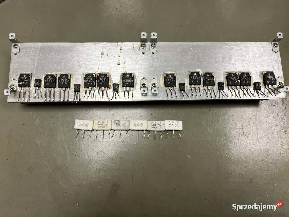 2SD2390 2SB1560 2SC4137 2x027 Ohm KTA1024 śląskie
