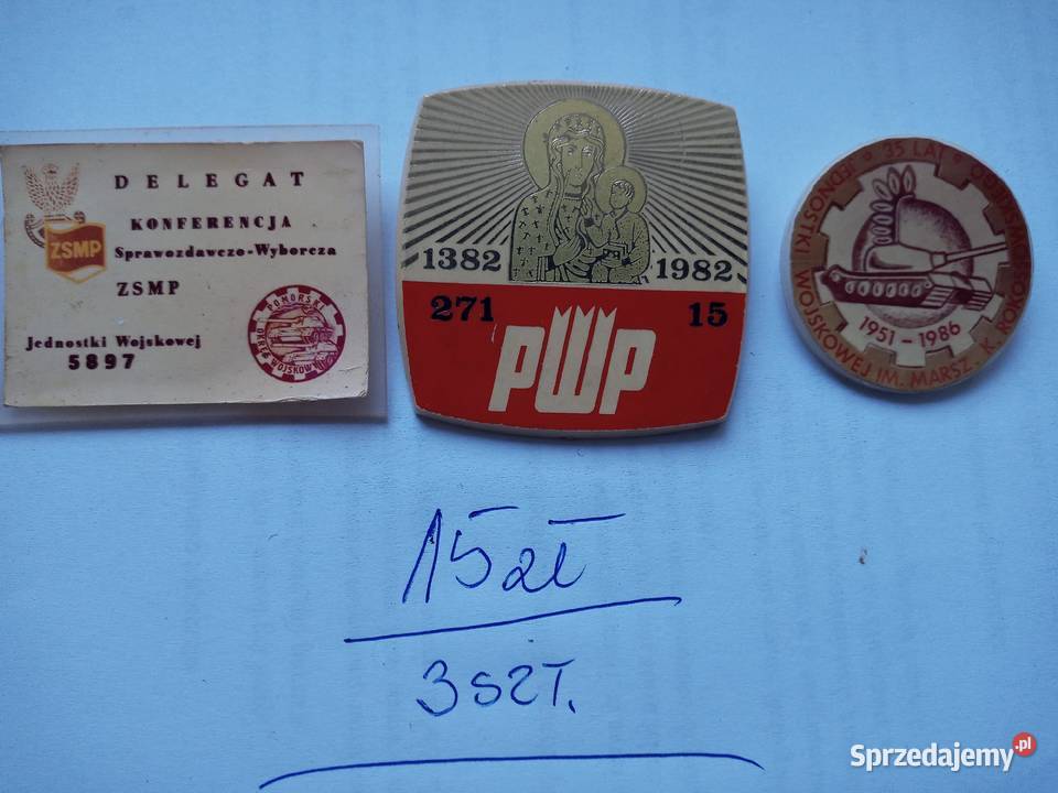 Przypinki kolekcjonera Szczecinek