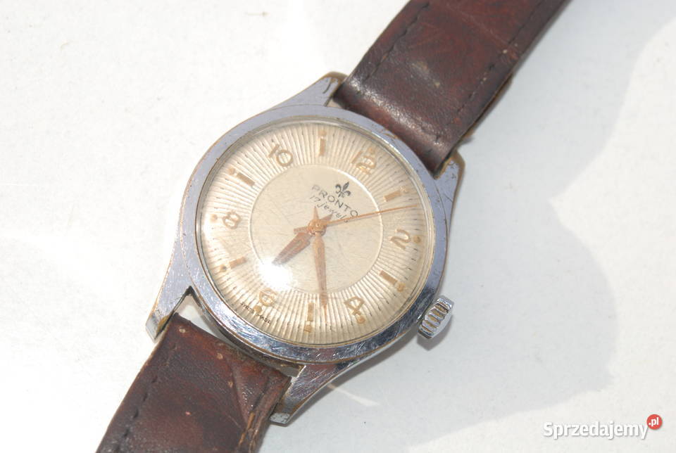 Stary Szwajcarski przedwojenny zegarek PRONTO 17 sprzedam