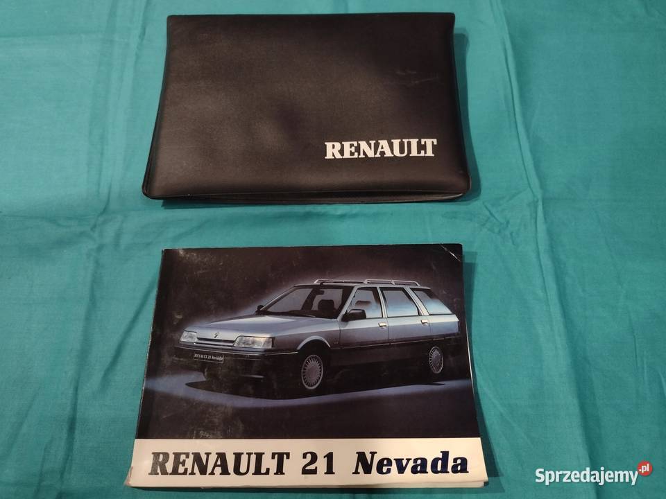 RENAULT 21 NEVADA 1989 Instrukcja Obslugi Łódź