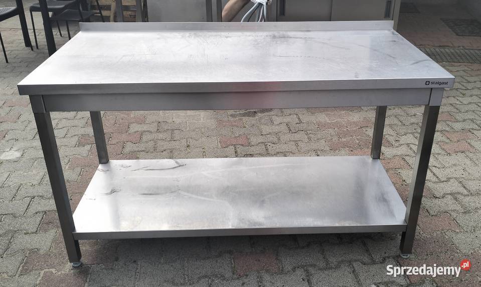 Stół gastronomiczny 150x70x85 z półką
