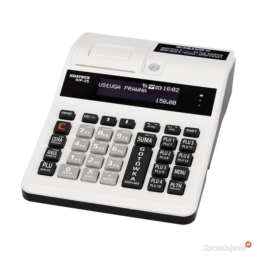 Kasa fiskalna DATECS WP25 ONLINE WiFi GPRS SIM 3 Nowogard