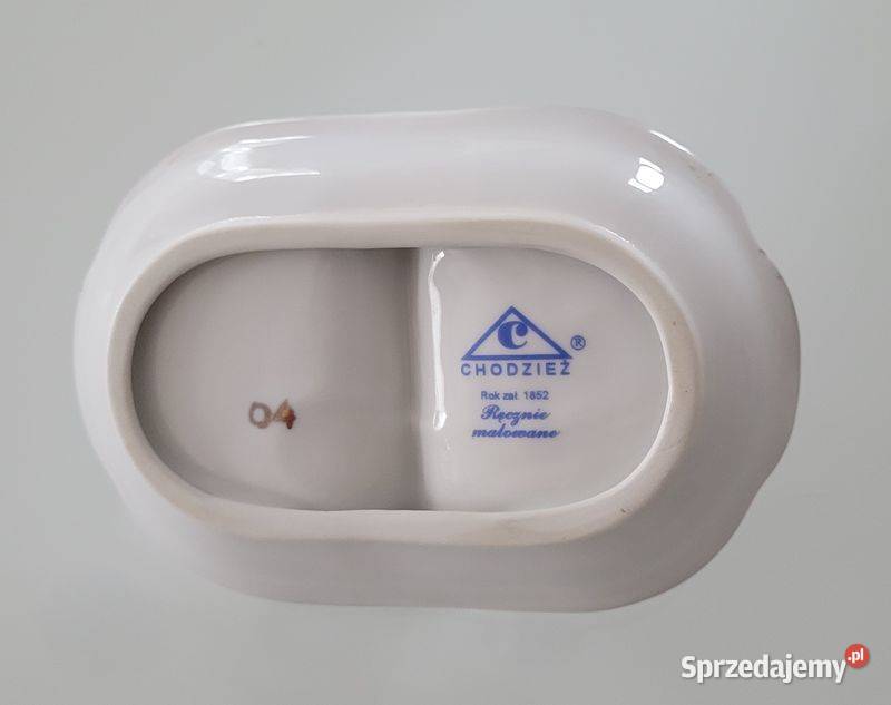 ZESTAW PORCELANY RĘCZNIE MALOWANY CHODZIEŻ Porcelana i szkło Poznań