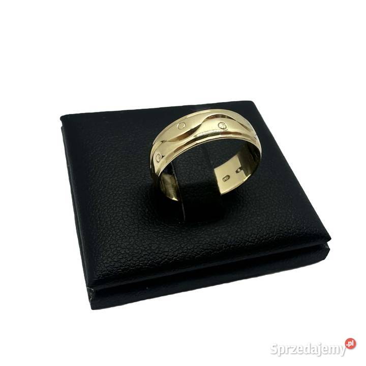 Złota Obrączka pr 585 377g R14 warmińsko-mazurskie Elbląg