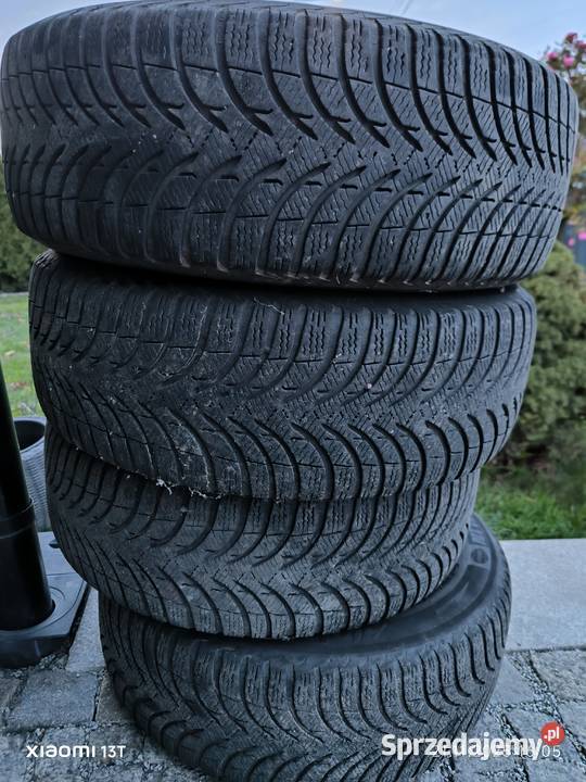 Opony zimowe Michelin 205x55x16 55 Samochodowe Brzeg