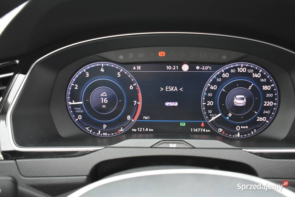 Volkswagen Passat B8 salon niski przebieg