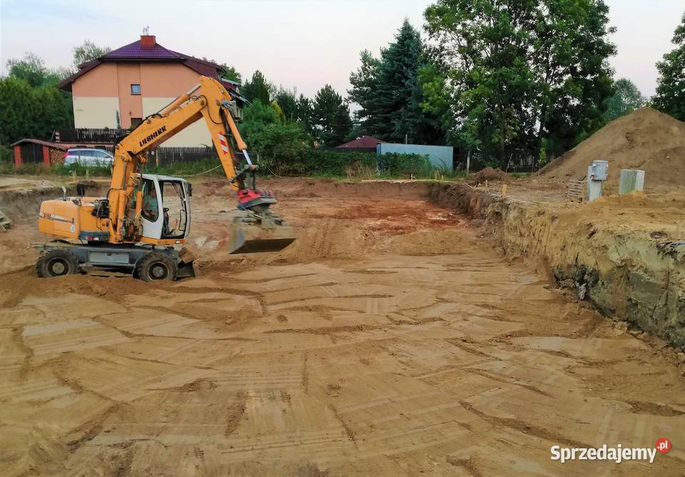 Piasek Zasypowy Do fundamentów Pod kostkę 02 Wiązowna