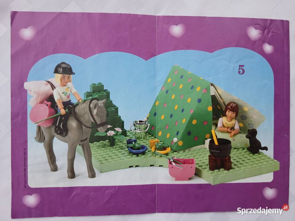 5854 LEGO Zestaw Niekompletny Instrukcja Biwak W Lego śląskie Bielsko-Biała sprzedam