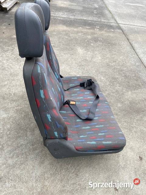 Fotel Podwójny Bus Kemping Iveco Mercedes Man ciężarowe lubuskie Maszewo