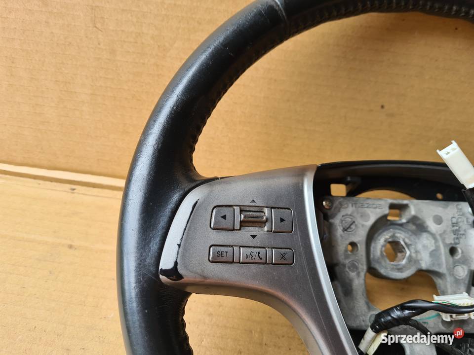 Mazda 6 GH kierownica skóra ŁADNA skórzana osobowe Legnica