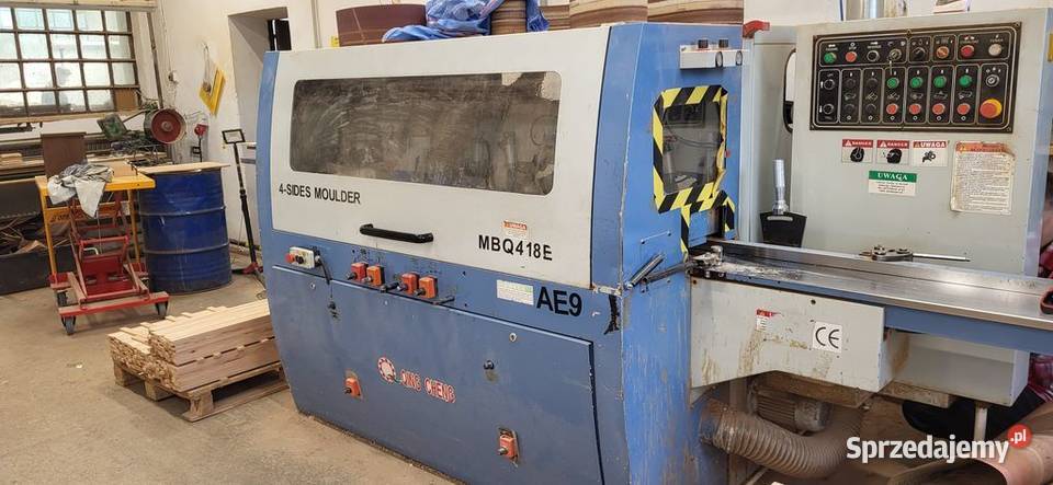 Strugarka czterostronna MBQ 418E Jelenia Góra sprzedam