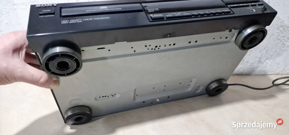 Cd player SONY 297 CDP297 odtwarzacz kompaktowy Odtwarzacze CD i MD Międzychód