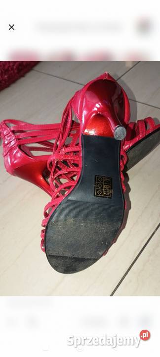 Czerwone Sandały GladiatorSzpilki Lakierowane Czółenka kujawsko-pomorskie Bydgoszcz