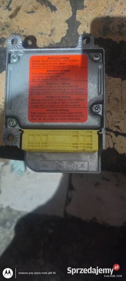 6q 0 909 601 sensor poduszek airbag VW polo 6N dolnośląskie Lubin