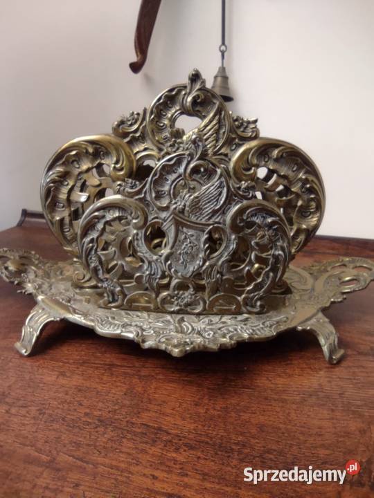 Mosiądz Stary Duży Listowniki Francja Depose Gniezno