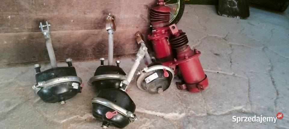 Siłowniki powietrzne do przyczepy Pronar i d 55 Majdan Borowski Pierwszy sprzedam