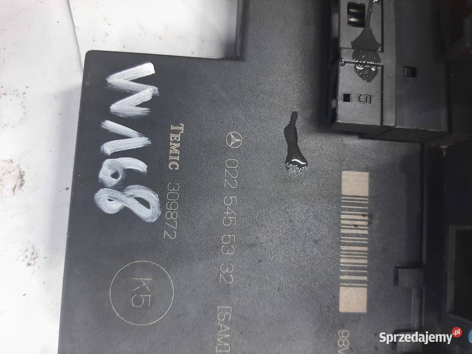 MercedesBenz E W210 Moduł Sterownik komfortu Pozostałe łódzkie Ksawerów sprzedam