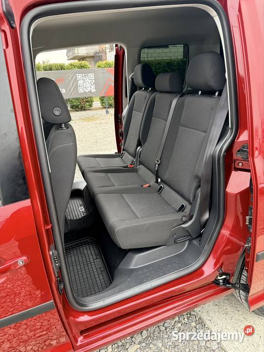 Volkswagen Caddy 20tdi 2017r przyciemniane szyby Caddy Tomaszów Lubelski