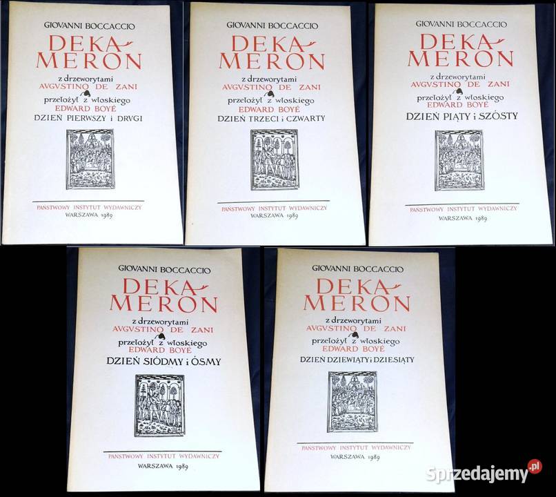 Dekameron Giovanni Boccaccio Chełm