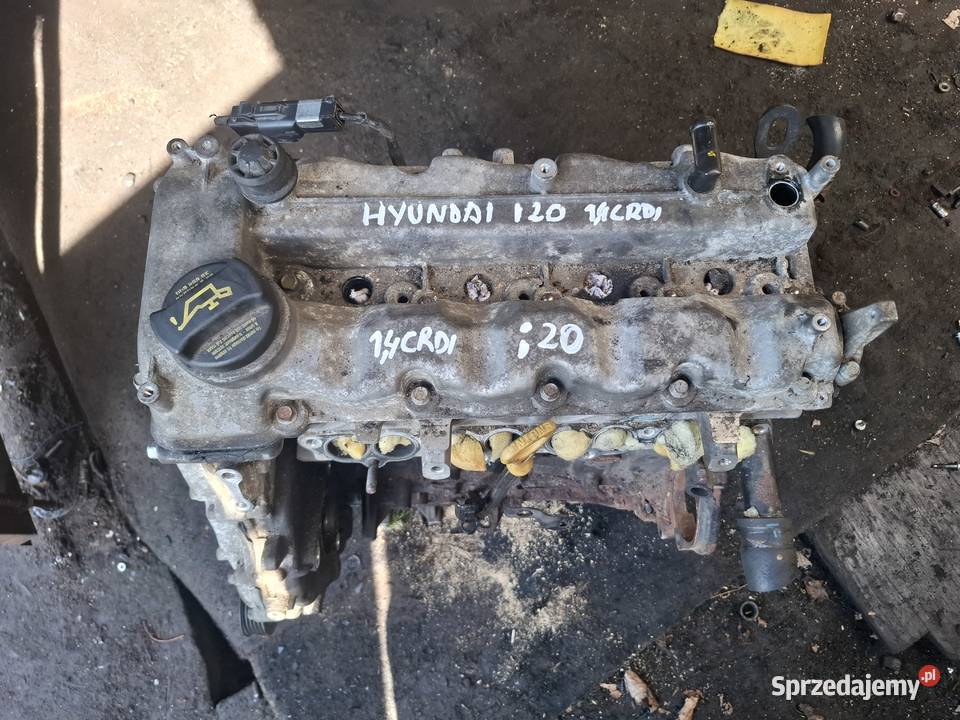 HYUNDAI I20 14 CRDI silnik motor D4FC