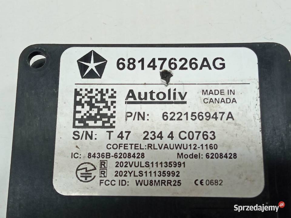 CZUJNIK SENSOR 68147626AG Jeep Cherokee V 2014 sprzedam